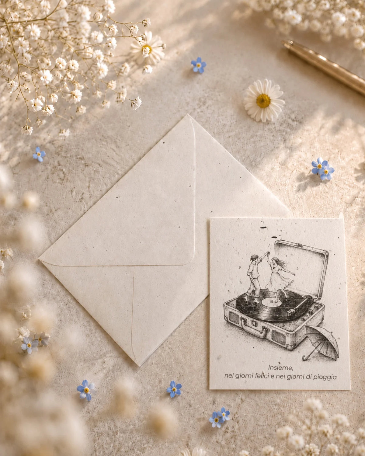 FlorienSoul | Biglietti di Auguri in Carta Piantabile