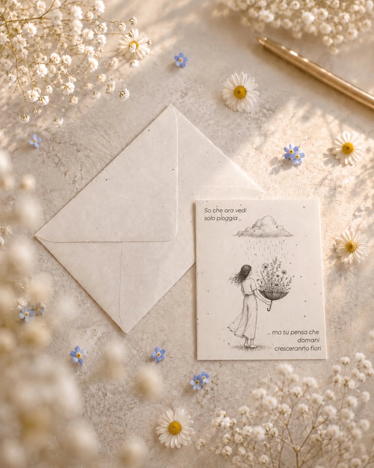 FlorienSoul | Biglietti di Auguri in Carta Piantabile