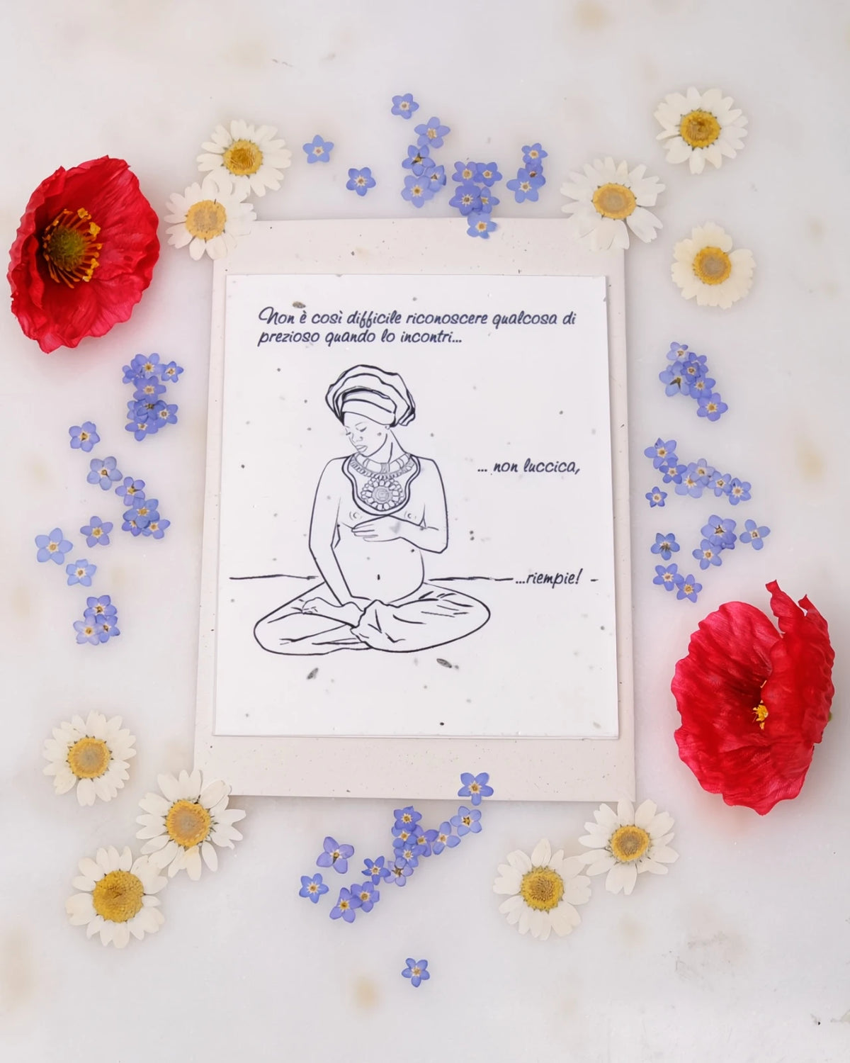 FlorienSoul | Biglietti di Auguri in Carta Piantabile