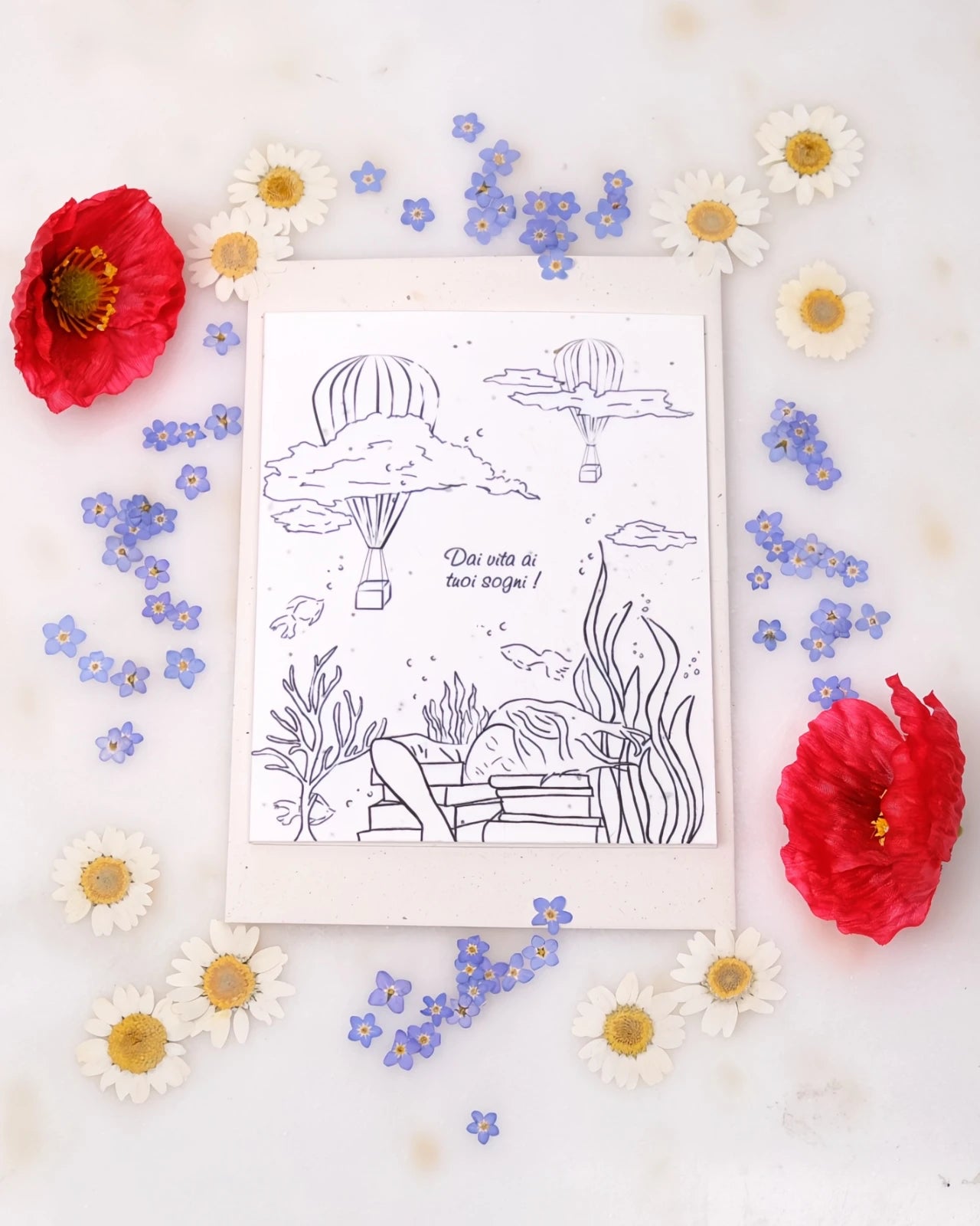 FlorienSoul | Biglietti di Auguri in Carta Piantabile