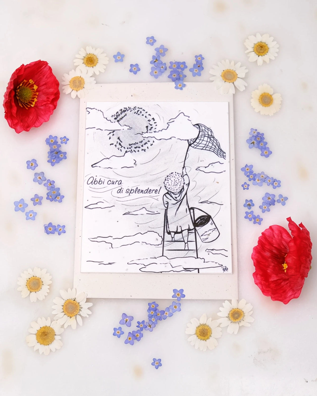 FlorienSoul | Biglietti di Auguri in Carta Piantabile