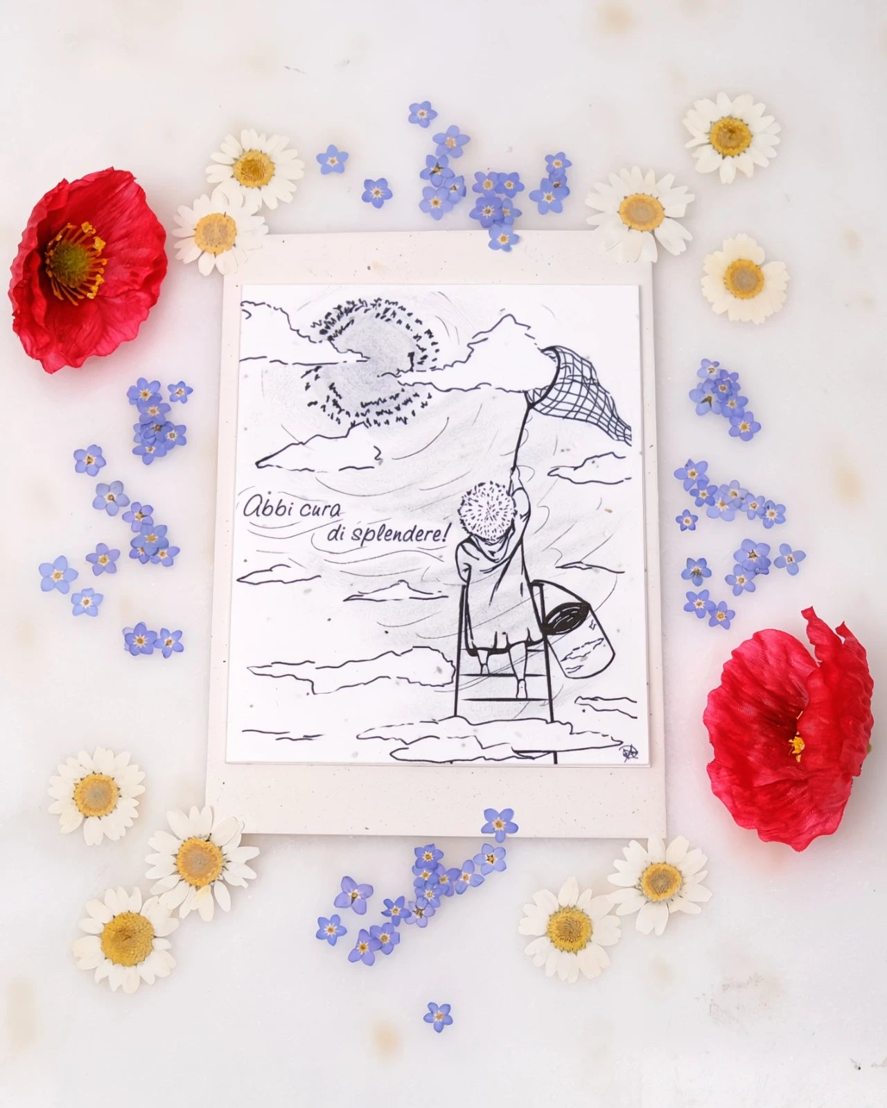 FlorienSoul | Biglietti di Auguri in Carta Piantabile