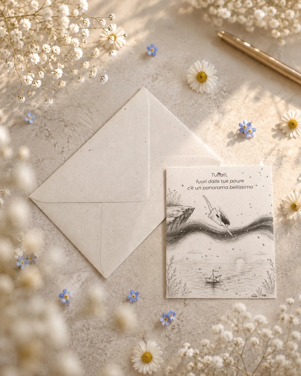 FlorienSoul | Biglietti di Auguri in Carta Piantabile