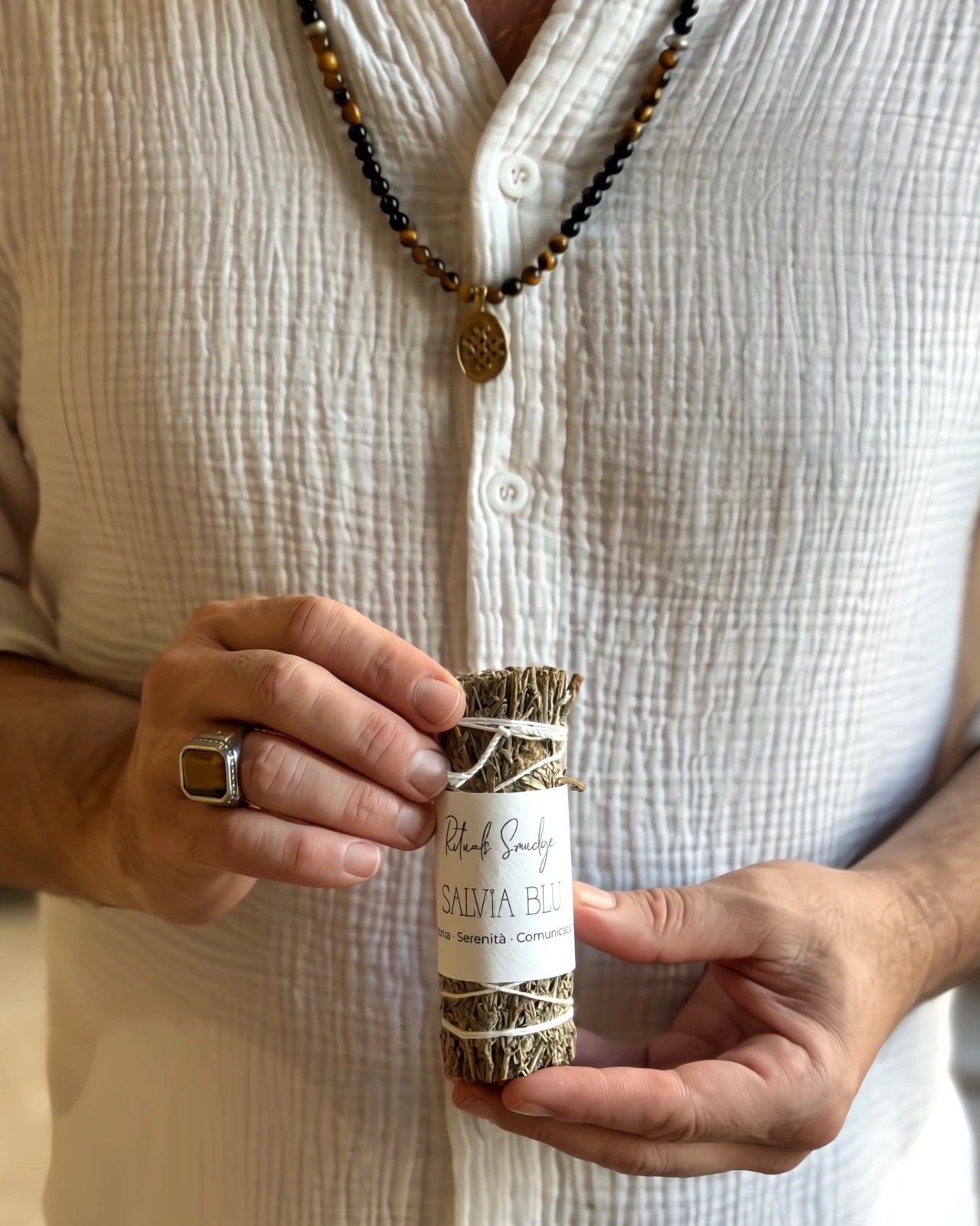 smudge di salvia blu | Roma | io sono la luce 