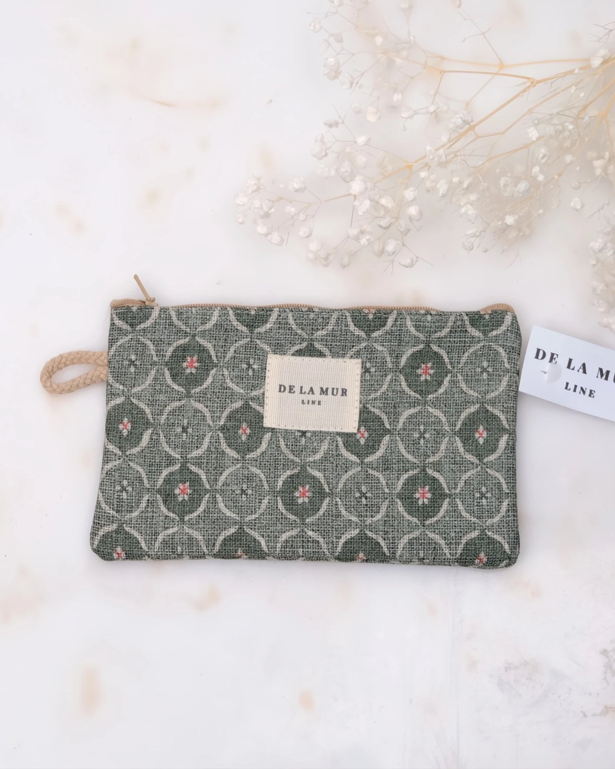 mini pochette necessaire artigianale stampa ariel