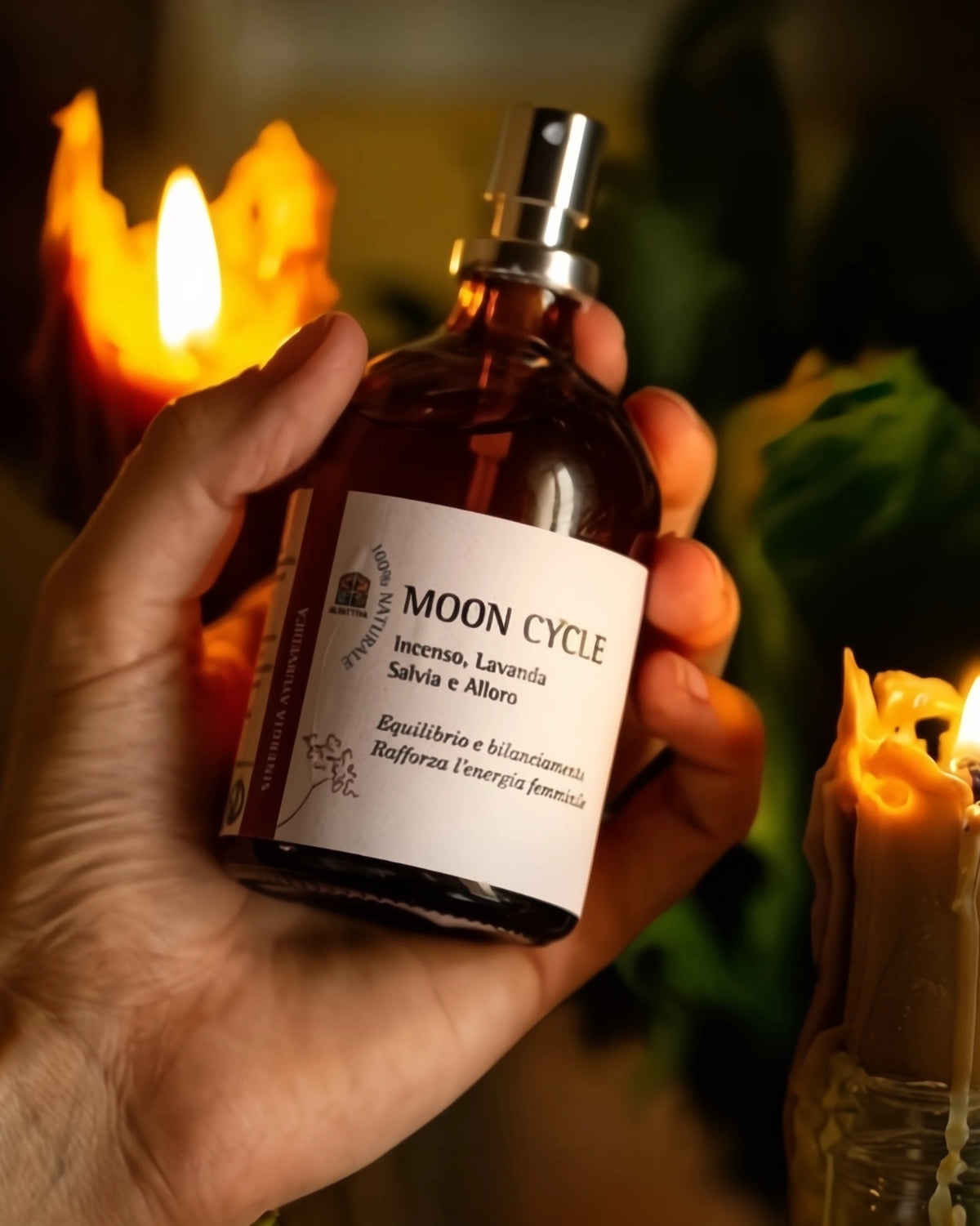 Moon Cycle di Olfattiva | Profumo botanico naturale ispirato alle fasi lunari per rafforzare l&#39;energia femminile | Roma