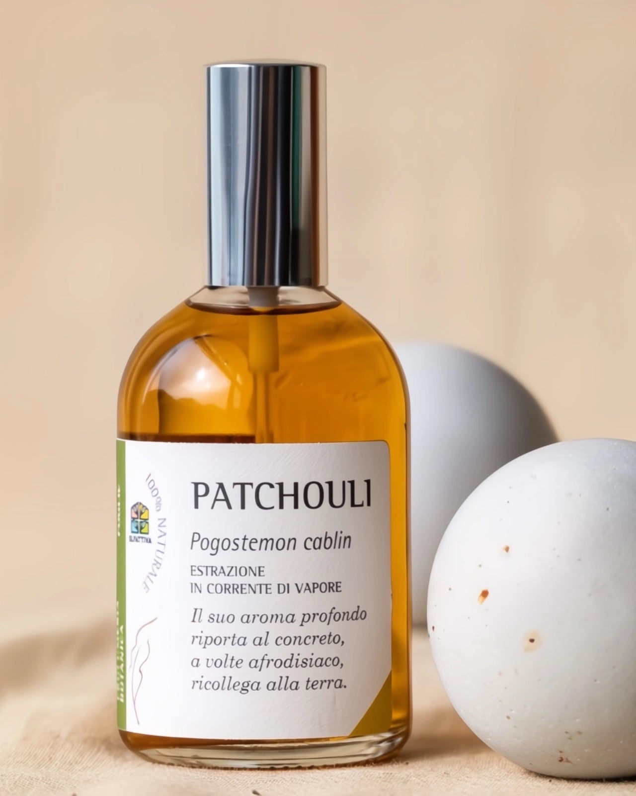 profumo botanico naturale al Patchouli di Olfattiva a roma