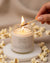 Candele sensoriali slow living - Collezione Stop al Tempo - Serata Netflix - Candela profumata in cera di soia al profumo di pop corn, plaid e divano, serate cocoon e maratona di serie tv - formato piccolo 120 gr