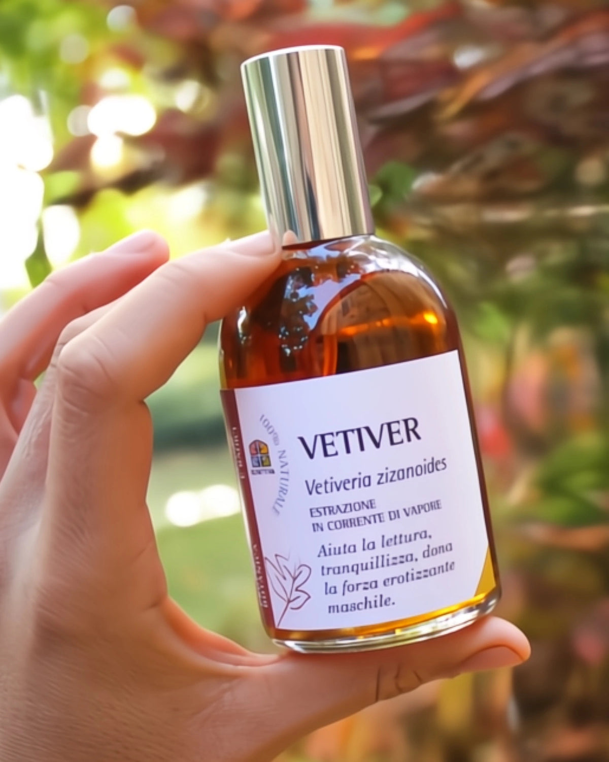 profumo botanico naturale con olio essenziale puro di vetiver | Olfattiva - Roma