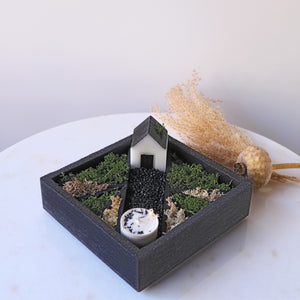 Giardino Incantato: Casita Box di Cera Bonseki Giardino Zen